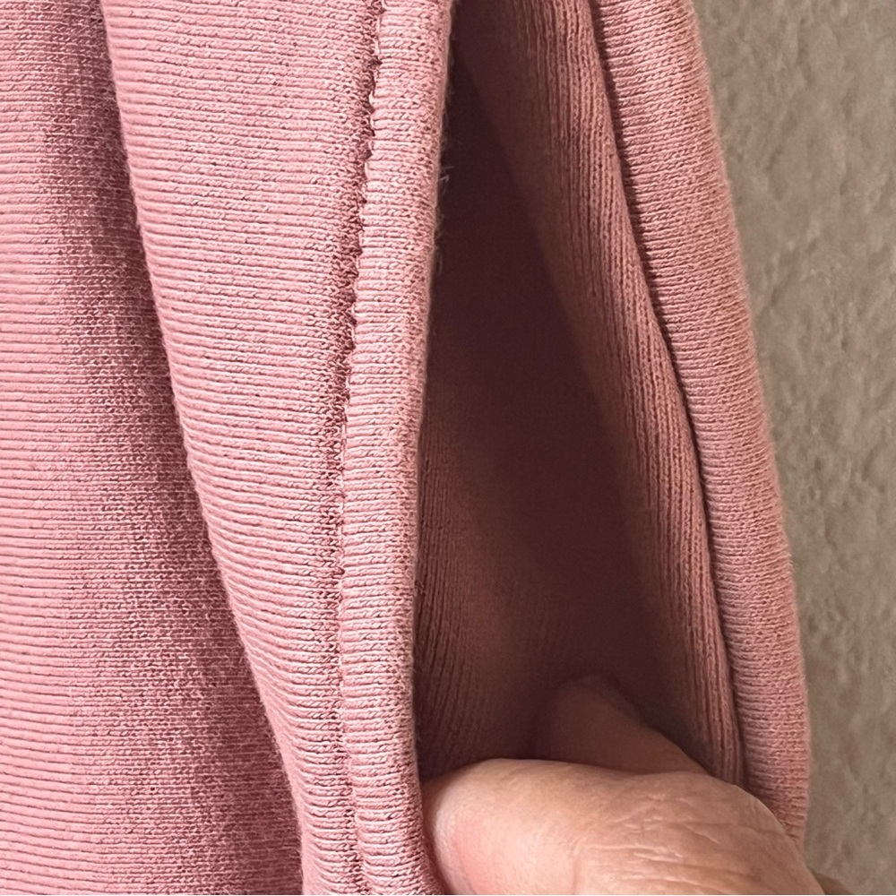 Rag & Bone Terry Dusty Pink Sweatpants Joggers Organic Cotton Size M - Picture 5 of 12